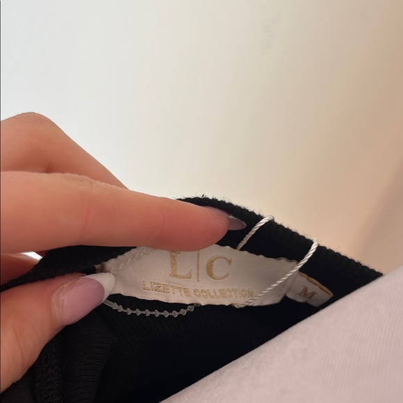 Black Pearl-Embellished Crewneck Sweater - Picture 2 of 4